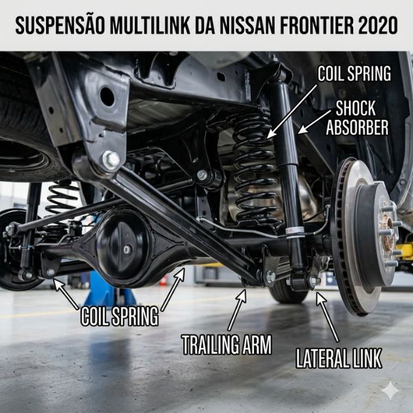 Suspensão Multilink Nissan Frontier