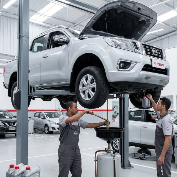 Revisão na concessionária Nissan